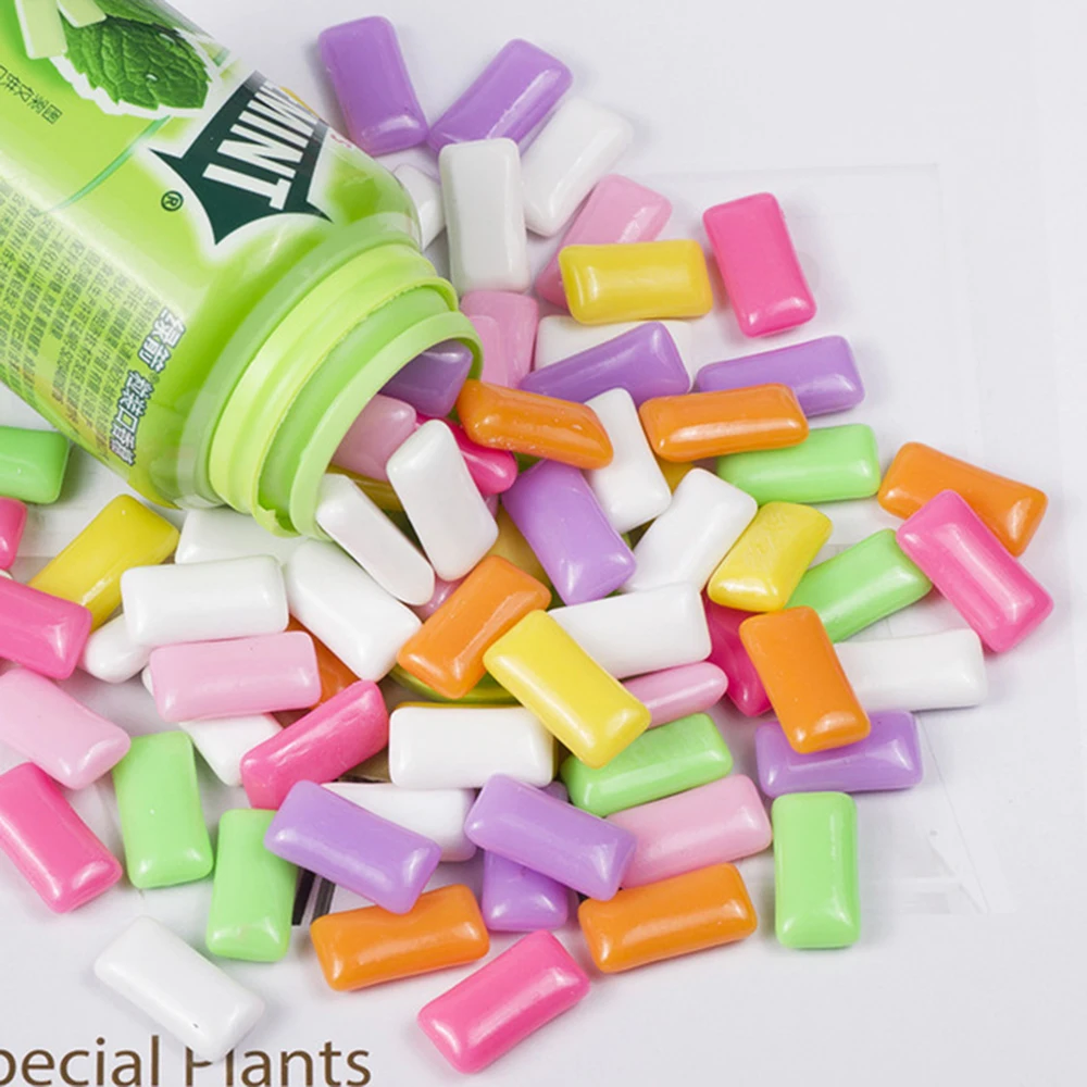 10 шт./партия наполнитель жевательной резинки для конфет прозрачная/пушистая