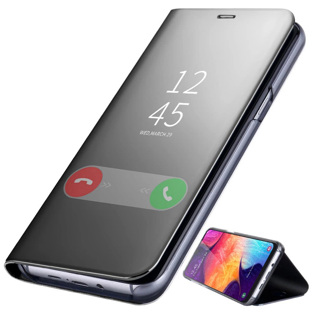 LAPOPNUT гальваническое покрытие зеркальный чехол для Iphone SE 2020 11 Pro Xs Max Xr X 7 8 Plus 6 6s Полный корпус крышка Kickstand