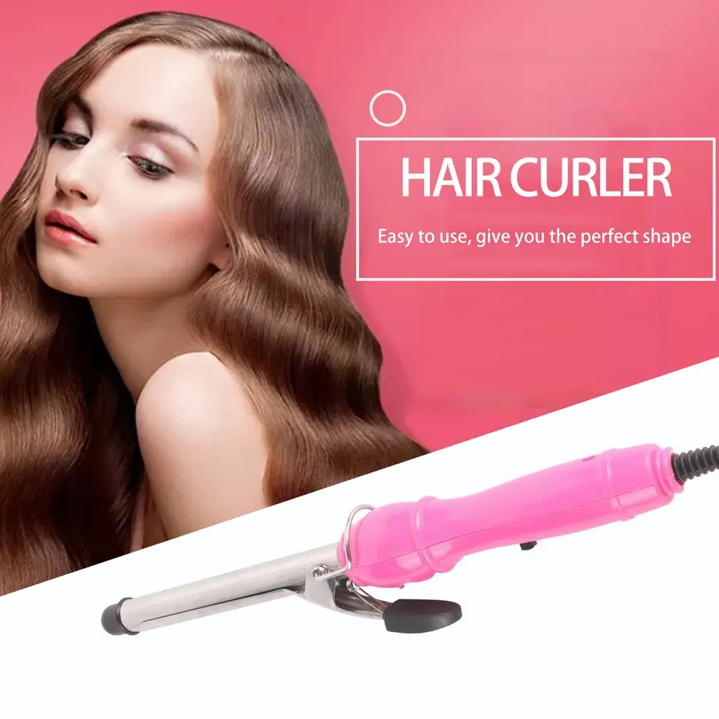 Electric Hair Curler Styling Hot Tool Portable Salon Home Use Travel Straight Constant Temperature | Красота и здоровье