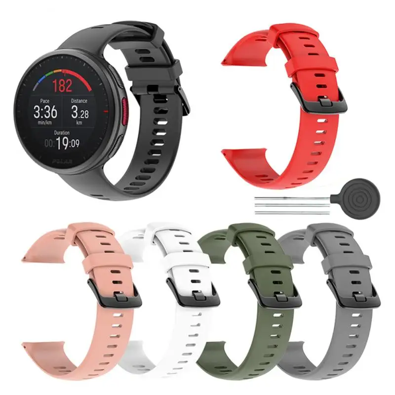 

Регулируемый дышащий ремешок для смарт-часов Polar Vantage V2, аксессуары для Polar Vantage V2