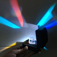 23x23x23mm color prism cube light gift combined color with same size light box optical science experiment puzzle