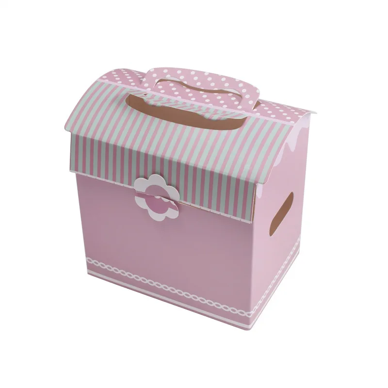 B 20 шт, 13x9,3x12 см, небольшая коробка для сладостей, упаковка, форма шкафа, свадебный подарок, бумажная коробка для печенья, подарочная упаковка, коробка для детей на день рождения - Цвет: B
