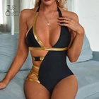 Justchicc Женское боди бикини цельный ажурный Мини Тедди с V-образным вырезом Повседневная женская уличная одежда Romeper купальники бикини 2020