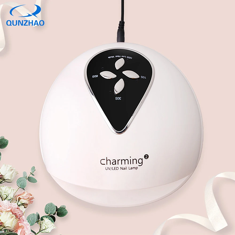 Лампа для ногтей Charming2 светодиодсветодиодный 48 Вт переключатель 24