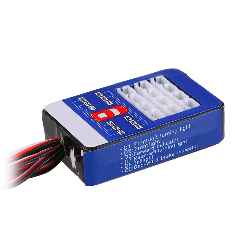 12 Светодиодный светильник ing Kit рулевое управление тормоз моделирование флэш для