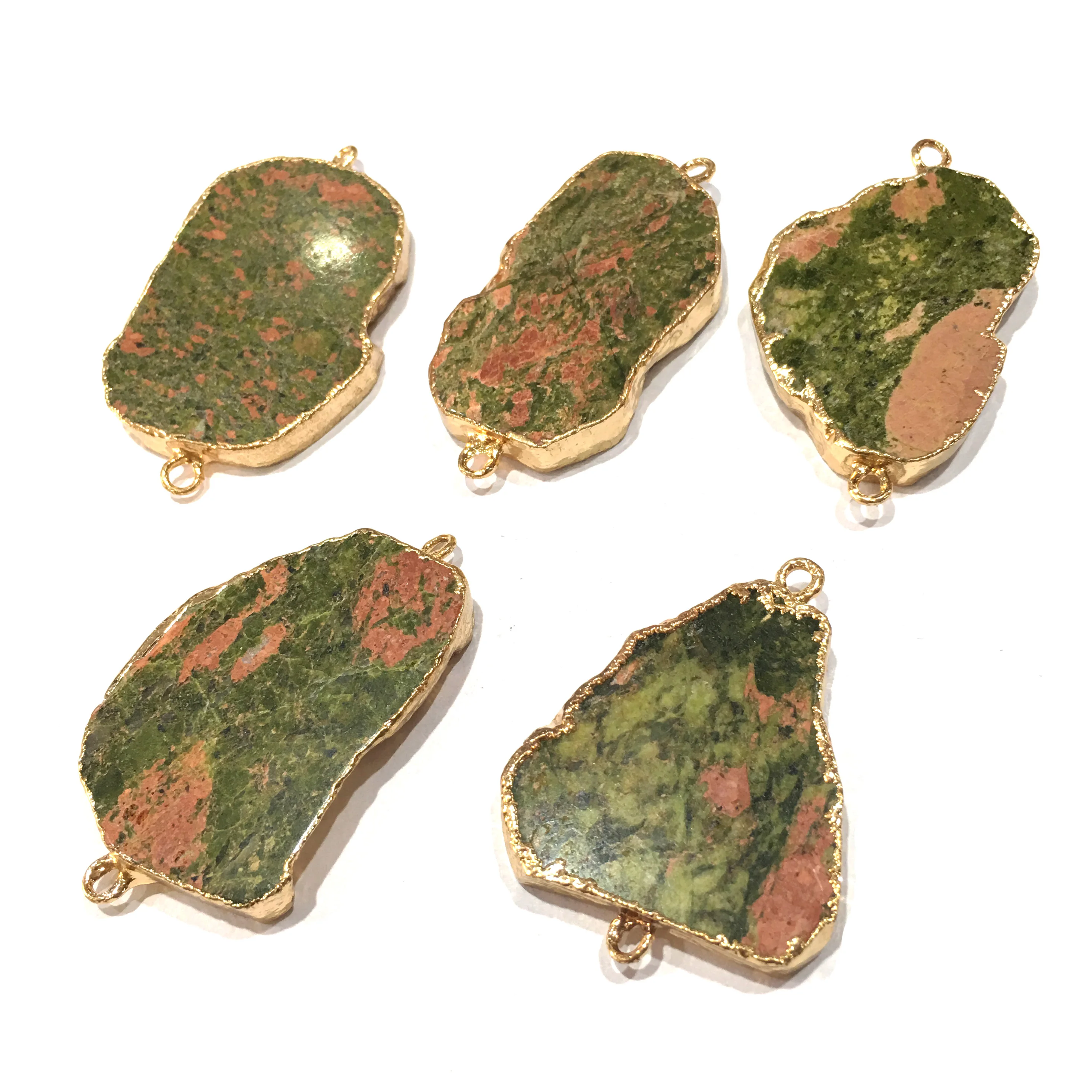 Аксессуары для изготовления ожерелий и браслетов натуральные полудрагоценные