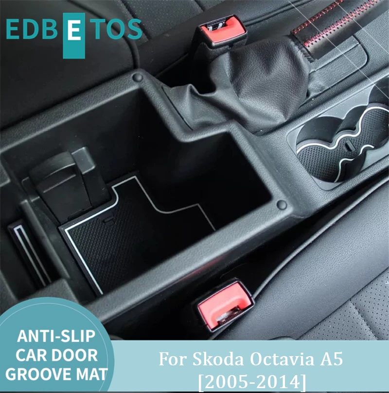 Коврики для центральной консоли Skoda Octavia A5 аксессуары 2005-2014 автомобильный