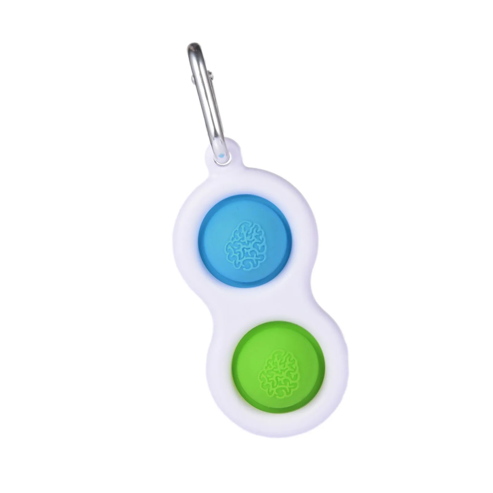 

1Pc Silicone Fidget Dimple Toy random color Press Stress Relief Hand Toys Decompression Toys For Kids Adults Home Office