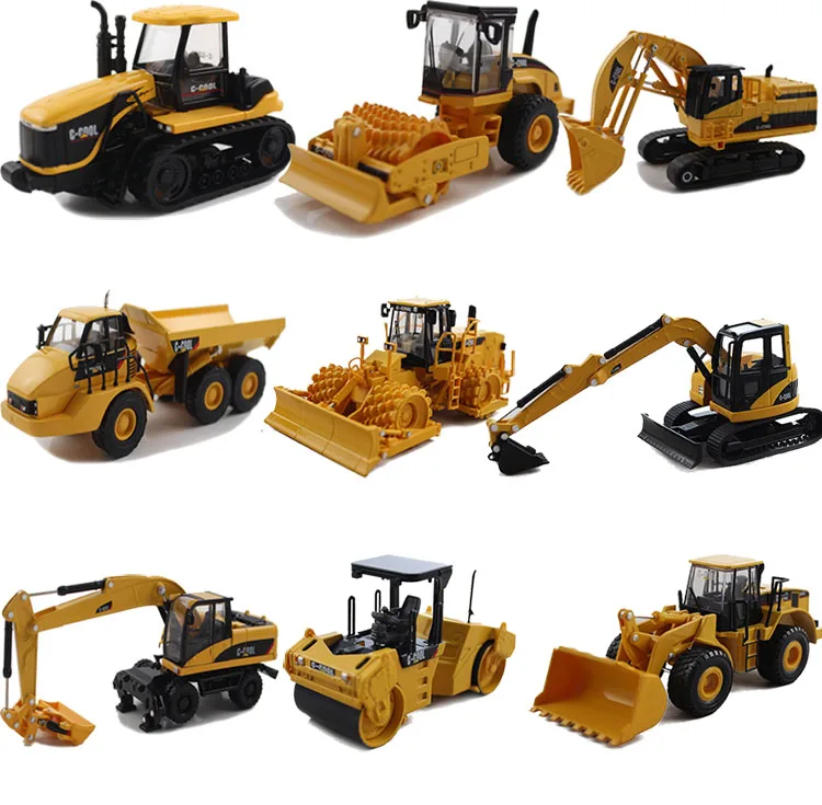 

1:64 C-Cool Excavetor Tractor Soil Compactor Diecast Model Engineering Vehicle