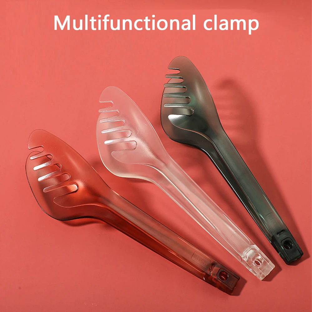

Multifunction 2 In 1 Food Silicone Tong Salad Egg Noodles And Vegetables Folder Removable Barbecue Kitchen Multi Purpose Clip