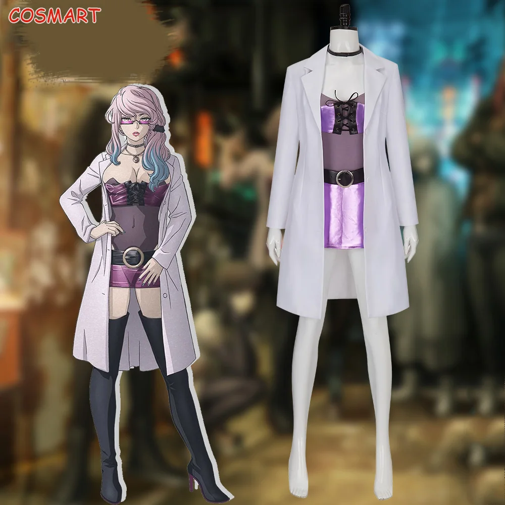 

Anime Akudama Drive Doctor Uniform Cosplay Cosplay Halloween Party Outfit For Girls Women New 2020