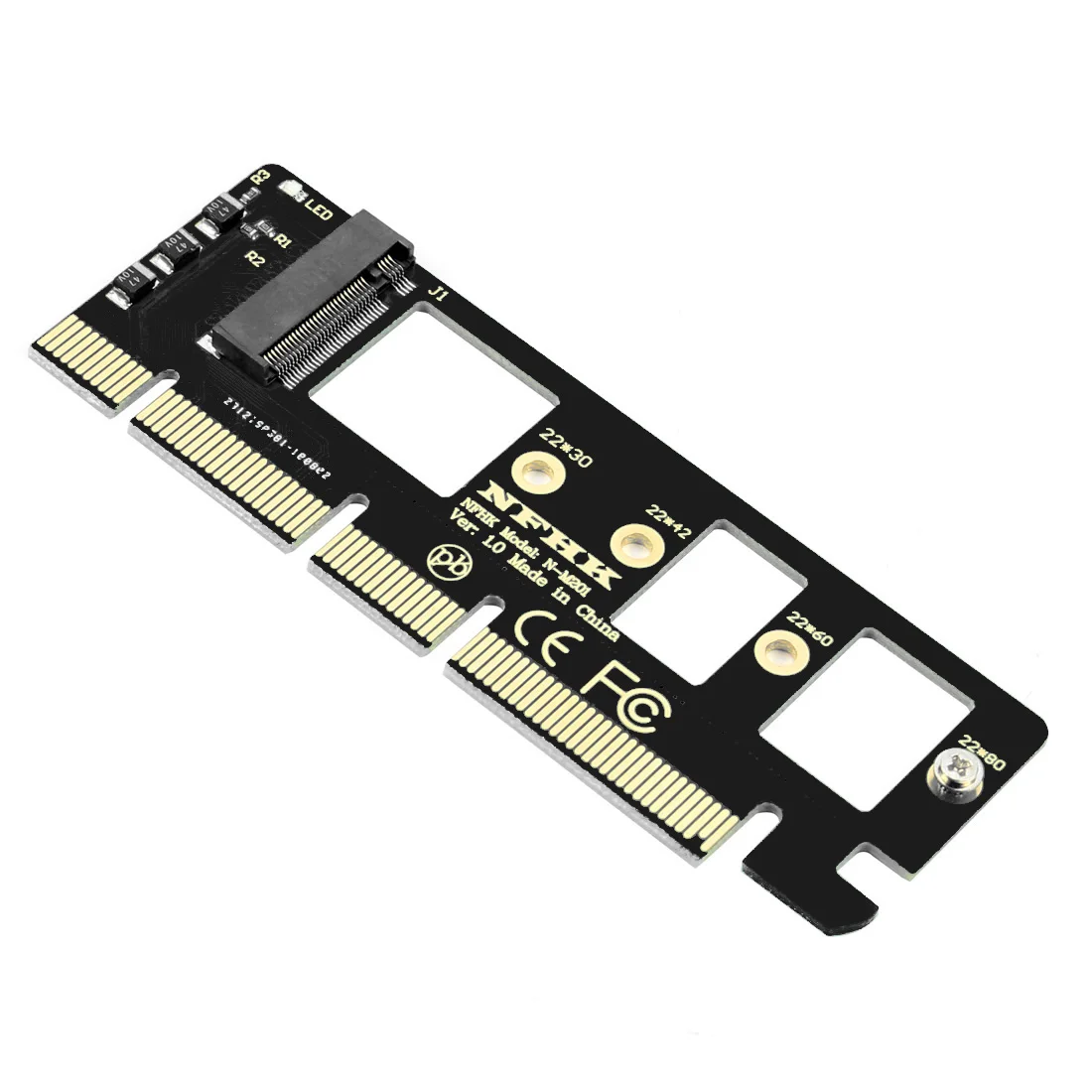 

PCIE to M.2 for NVME Adapter for XP941 SM951 PM951 A110 Converter PCI-E PCI Express 3.0 16x x4 to M Key M.2 NVME AHCI SSD
