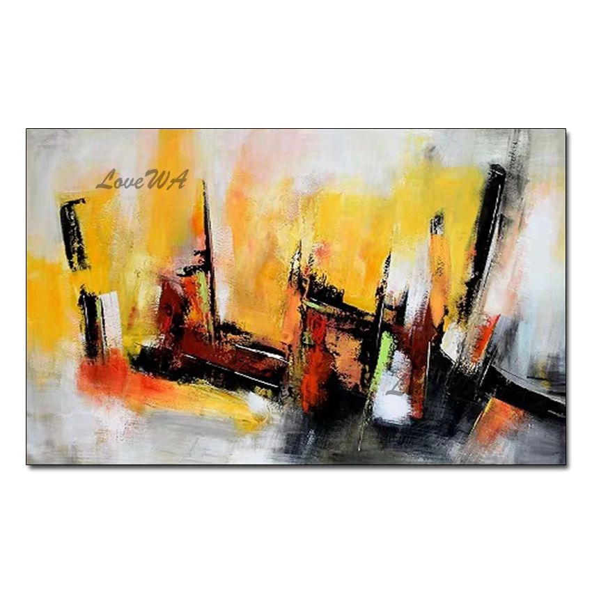 

Large Size Abstract Canvas Oil Painting Modern 100% Hand-painted Paintings Home Wall Decor Fine Art For Living Room Decoration