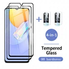Защитное стекло для экрана и камеры Vivo y31, защитная пленка для Vivo y31, Vovi y31, закаленное стекло 6,44 дюйма