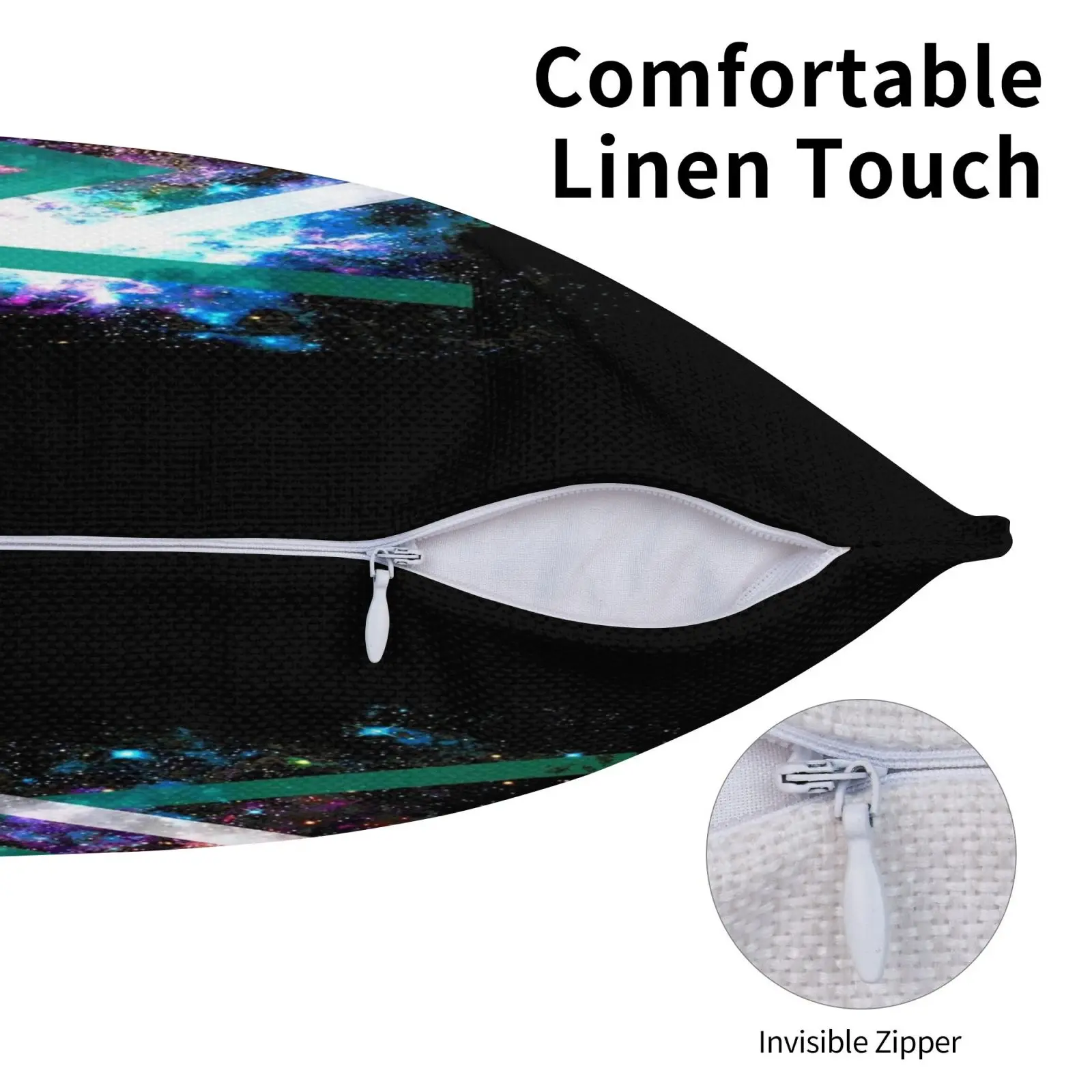 Чехол из льняной плюшевой бархатной ткани с принтом на заказ Чехол-Подушка Алана