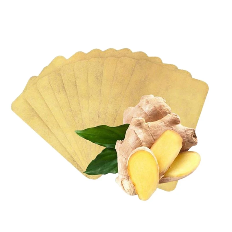 

50Pcs Herbal Ginger Patch, Promote Blood Circulation, Relieve Pain and Improve Sleep, Joint Pain