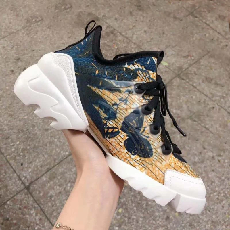 

2021 Fashion Sneakers Women D Brand Platform Women's Autumn Sport Shoes Female Casual Breathable Spring Sneakers Ladies Footwear