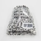 Проушина 4 # Серебристая железная втулка для ручного дырокола ручной Дырокол втулка для гибкого баннера 500 компл.упак.