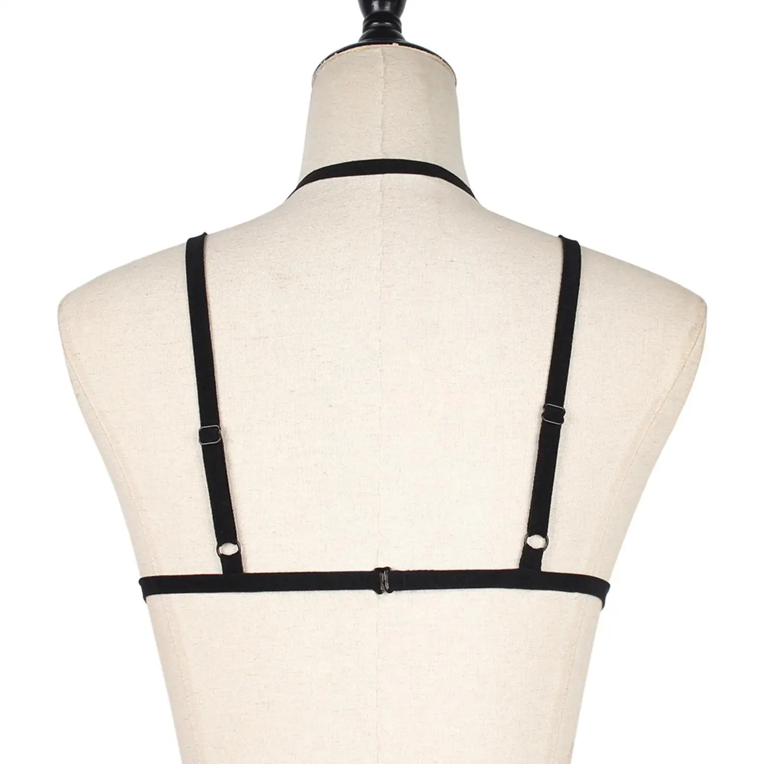 

Sexy Bandage Bra Women Elastic Bra Bra Strappy Hollow Out Bra Bustier B2