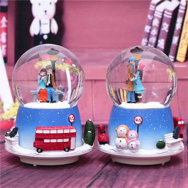 Музыкальная музыкальная шкатулка Carillon Scatole Musicali Muziekdoos Snow Globe Caja De Musica Carousel Boite A Musique Music Box