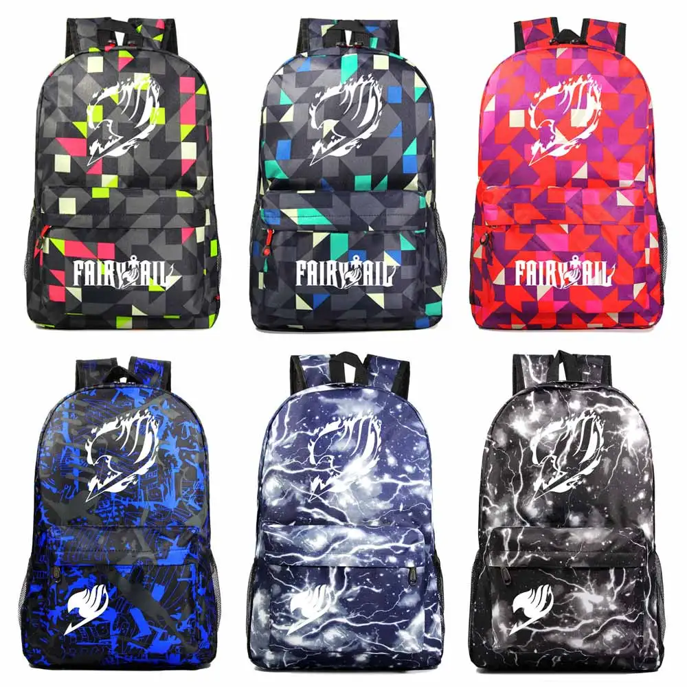 Модный многоцветный школьный ранец для мальчиков и девочек с мультипликационным