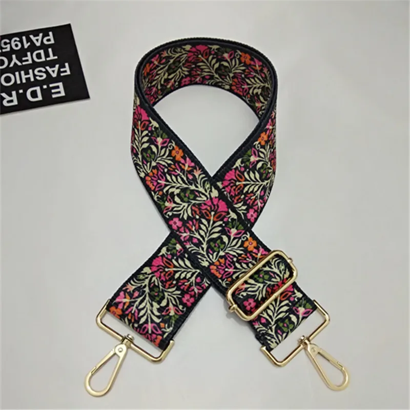 HJKL120x5cm нейлоновая цветная сумка на ремне аксессуары для женщин Радужная Регулируемая Вешалка на плечо сумка на ремне Декоративная Сумка
