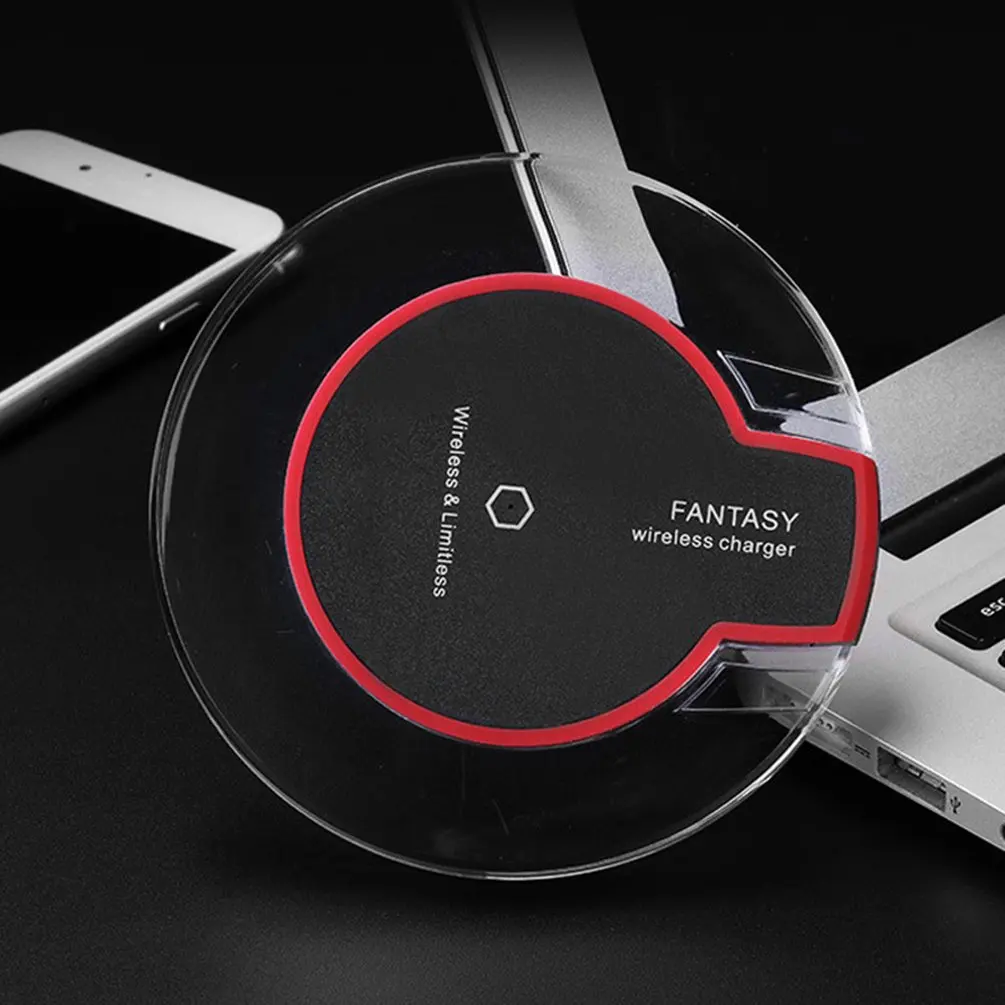 mobile phone wireless charger q5 5w 5v universal mobile phone charger portable wireless induction fast charging pad charger free global shipping