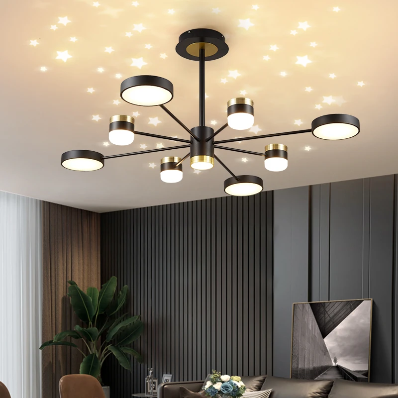 Indoor Chandelier Lamps For Children Room Living Study Bathroom Simple Home Decoration Modern LED | Лампы и освещение