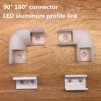 vu type aluminum 90180 degree angle connector led light bar aluminum profile connector