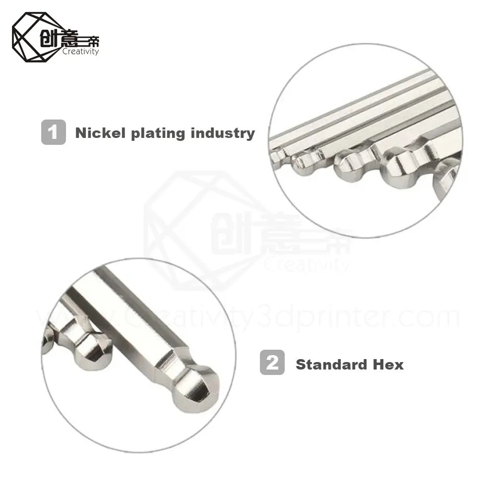 Прочный шестигранный ключ с шариковым концом ручные инструменты метрический