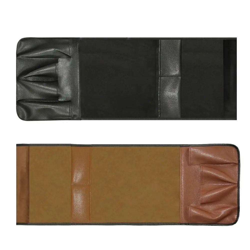 

High Quality Leather Sofa Armrest Storage Organizer Sofa Handbag With 7 Pockets Armchair Caddy