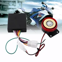 universal motorcycle alarm system scooter anti theft security alarm system two way with engine start remote control key fob