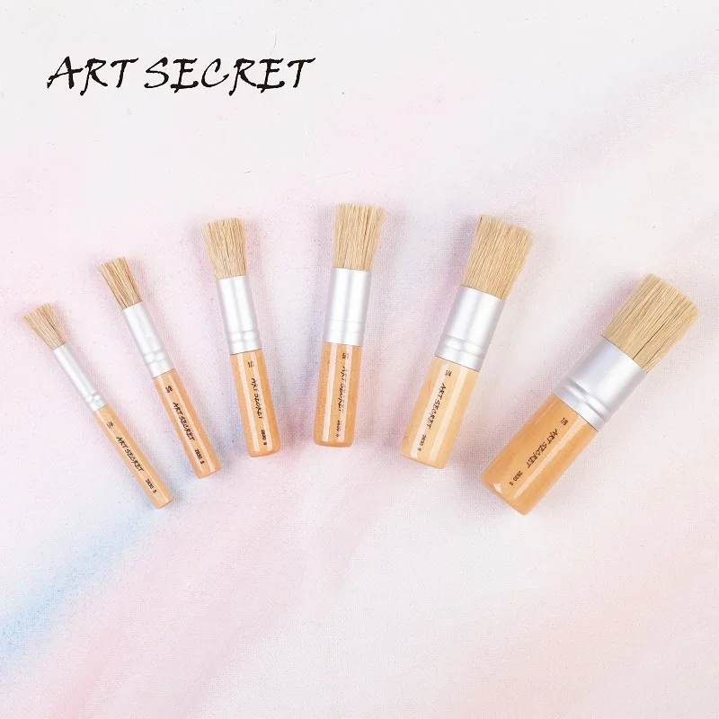 ArtSecret высококачественные плоские кисти для рисования 2830S с защитой от падения