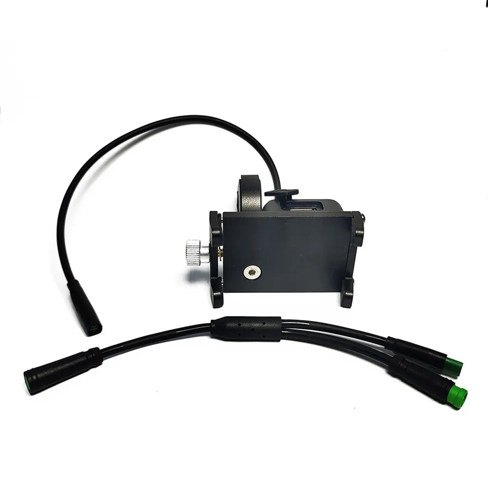 

2A E-bike USB Charging Phone Stand Electric Bicycle Holder For Bafang Mid Drive Motor BBS01 02 03 HD 8 Pin Universal Bracket