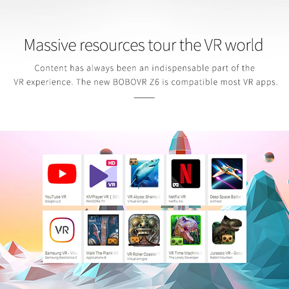 3D очки Bluetooth беспроводной VR шлем Виртуальная IMAX кино Панорамное видео складное