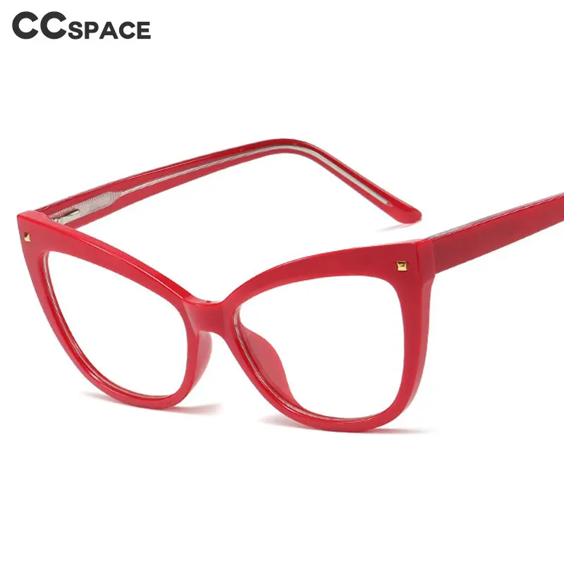 48053 пластиковые титановые оправы для очков большая Ультралегкая оправа кошачий