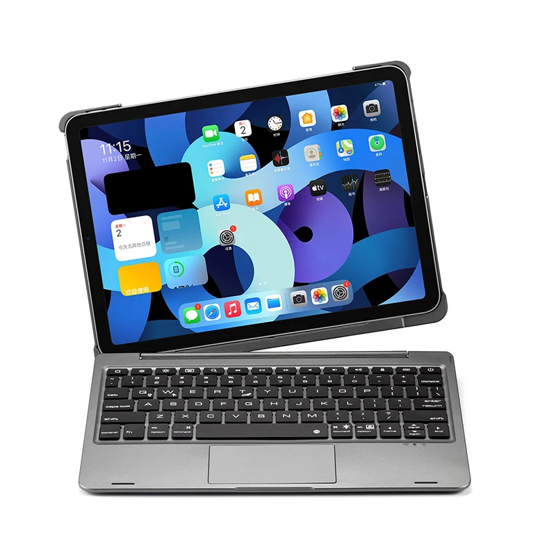 Беспроводная клавиатура премиум-класса для iPad Air 4 10 9 дюйма сенсорная панель и