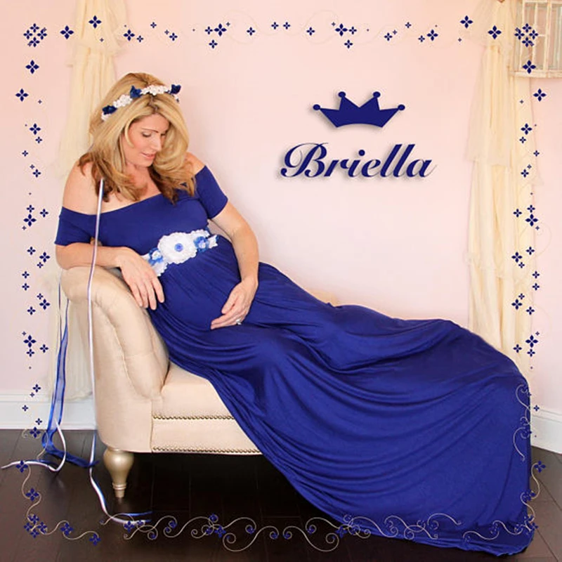 Le Couple эластичные хлопковые Макси платья с воротником лодочкой|maternity photo shoot|maternity