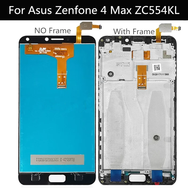 ЖК-дисплей 5 дюйма для Asus Zenfone 4 Max ZC554KL + дигитайзер сенсорного экрана в сборе
