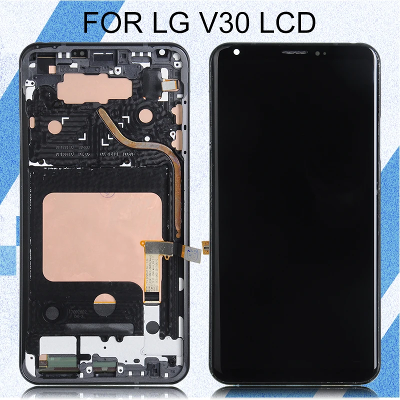 

Catteny 1Pcs 6.0inch Original VS996 Dispay For LG V30 Lcd Touch Panel Digitzier Assembly H930 Screen Free Shipping With Tools