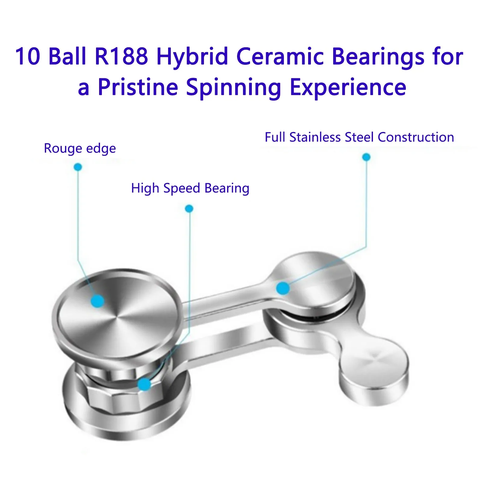 Маятник хаоса двойной маятник наконечник для пальца вращающийся Топ подарки