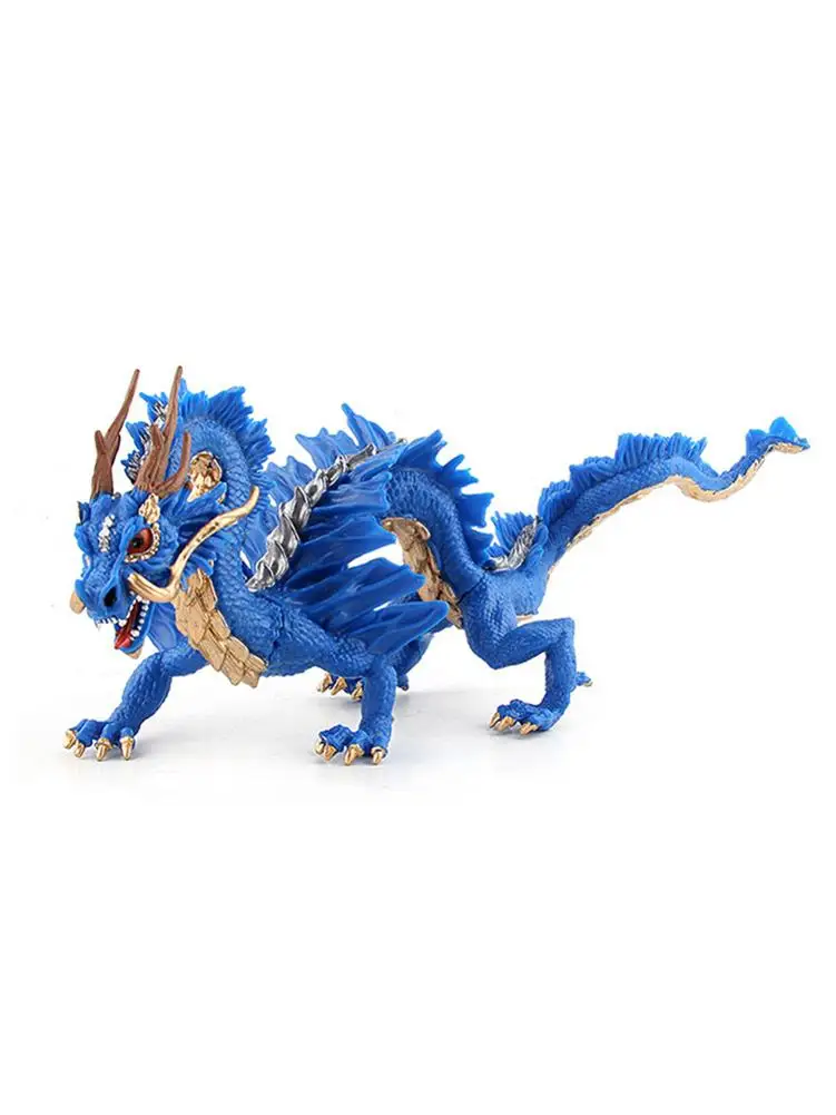 Новая Оригинальная имитация китайской модели дракона игрушки 29*9*11 см