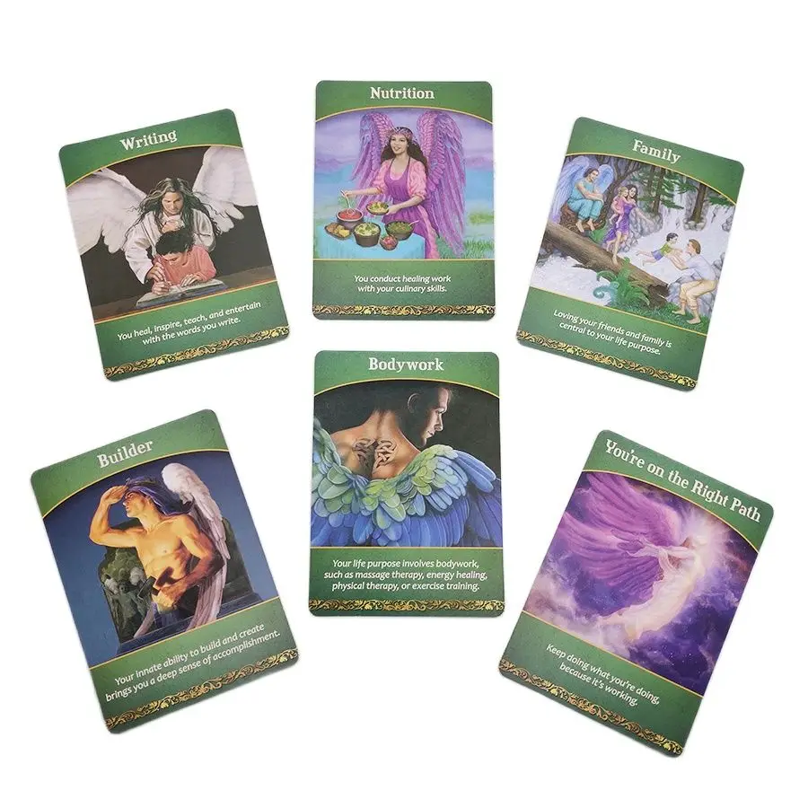 Пожизненные карты с изображением ораклов гадания судьба игры 44 листа Таро