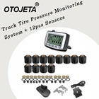 Система контроля давления в шинах, обновленная версия, TPMS 681012 датчиков для грузовиков, прицепов, автофургонов, автобусов, миниатюрных легковых автомобилей
