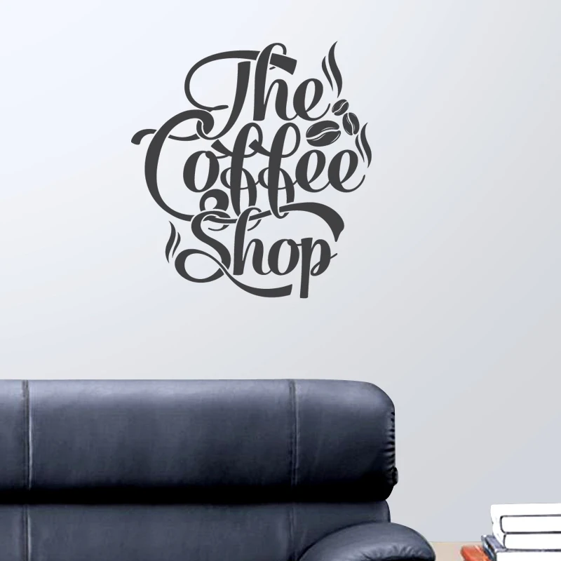 Наклейка в виде кофейни наклейка с молочным чаем постер на чашку для кафе