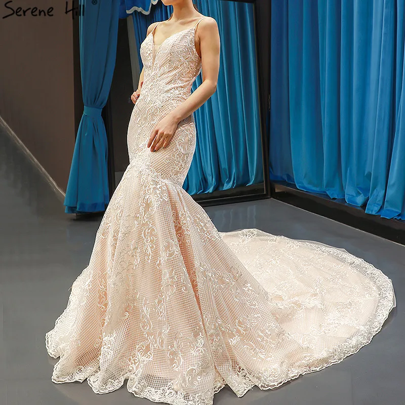 Обнаженные без рукавов сексуальные винтажные Свадебные платья 2021 Русалка ручной