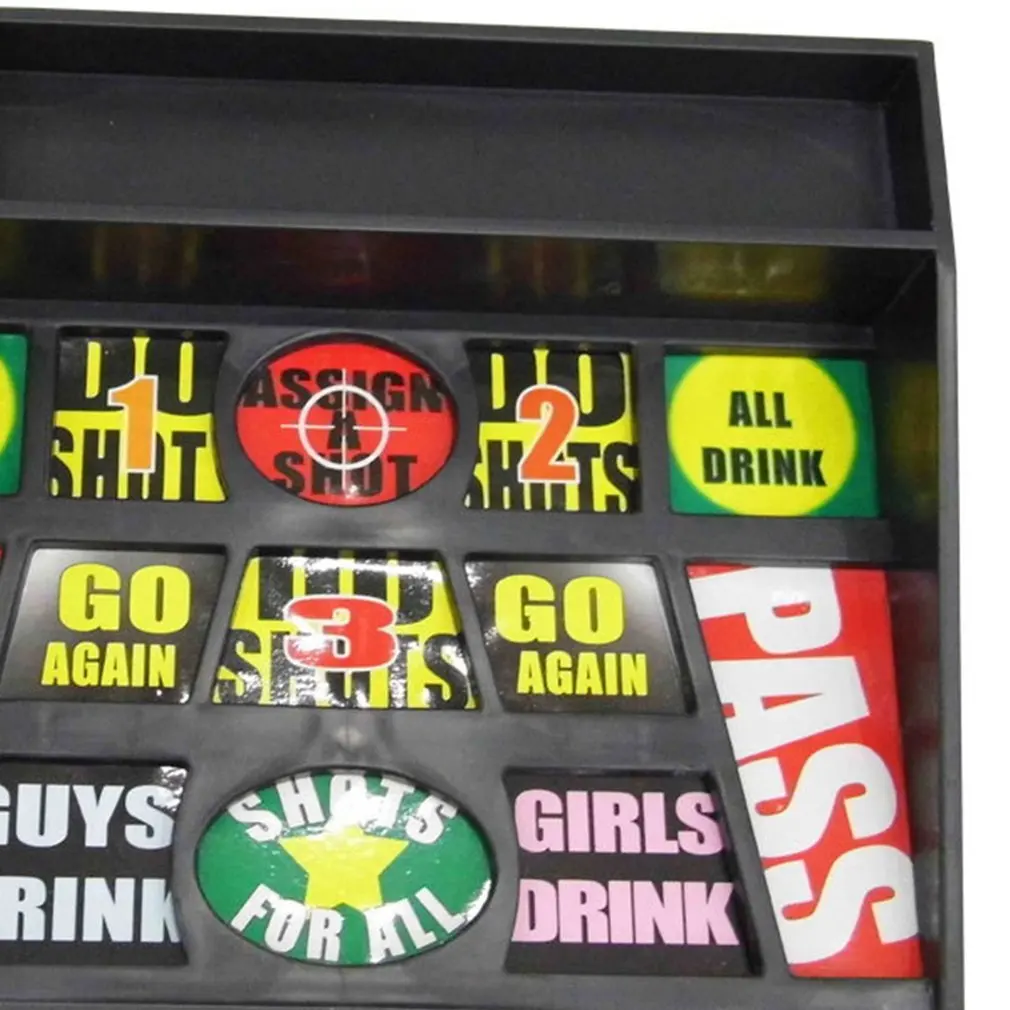 Простая и забавная игра в бокал шрапнель популярная Европе для вина портативная