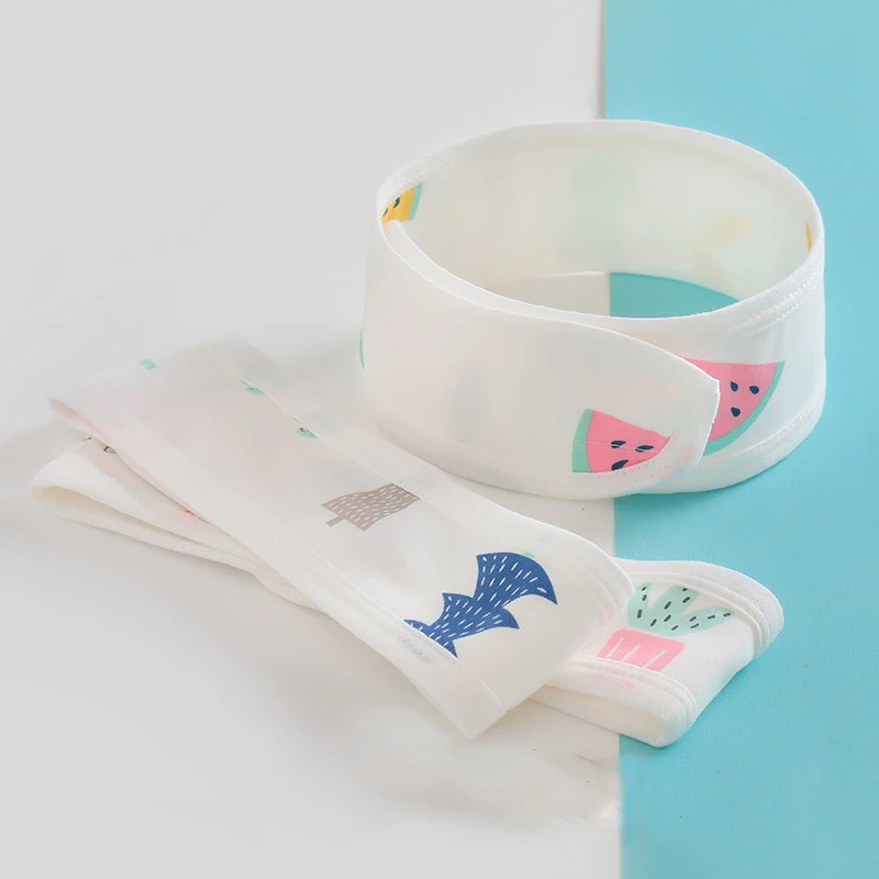 

Newborn Cotton Diaper Belt Adjustable Diaper Strapping Baby Cartoon Diaper Fixed Belt Diaper Buckle