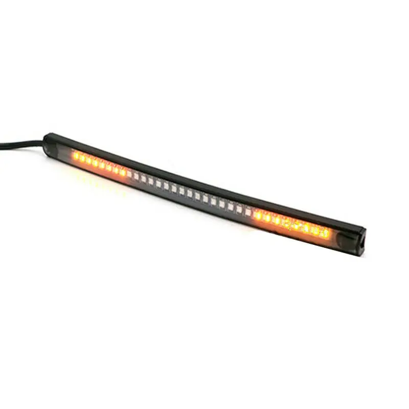 Задний стоп-сигнал поворота для мотоцикла светодиодная лента номерного знака