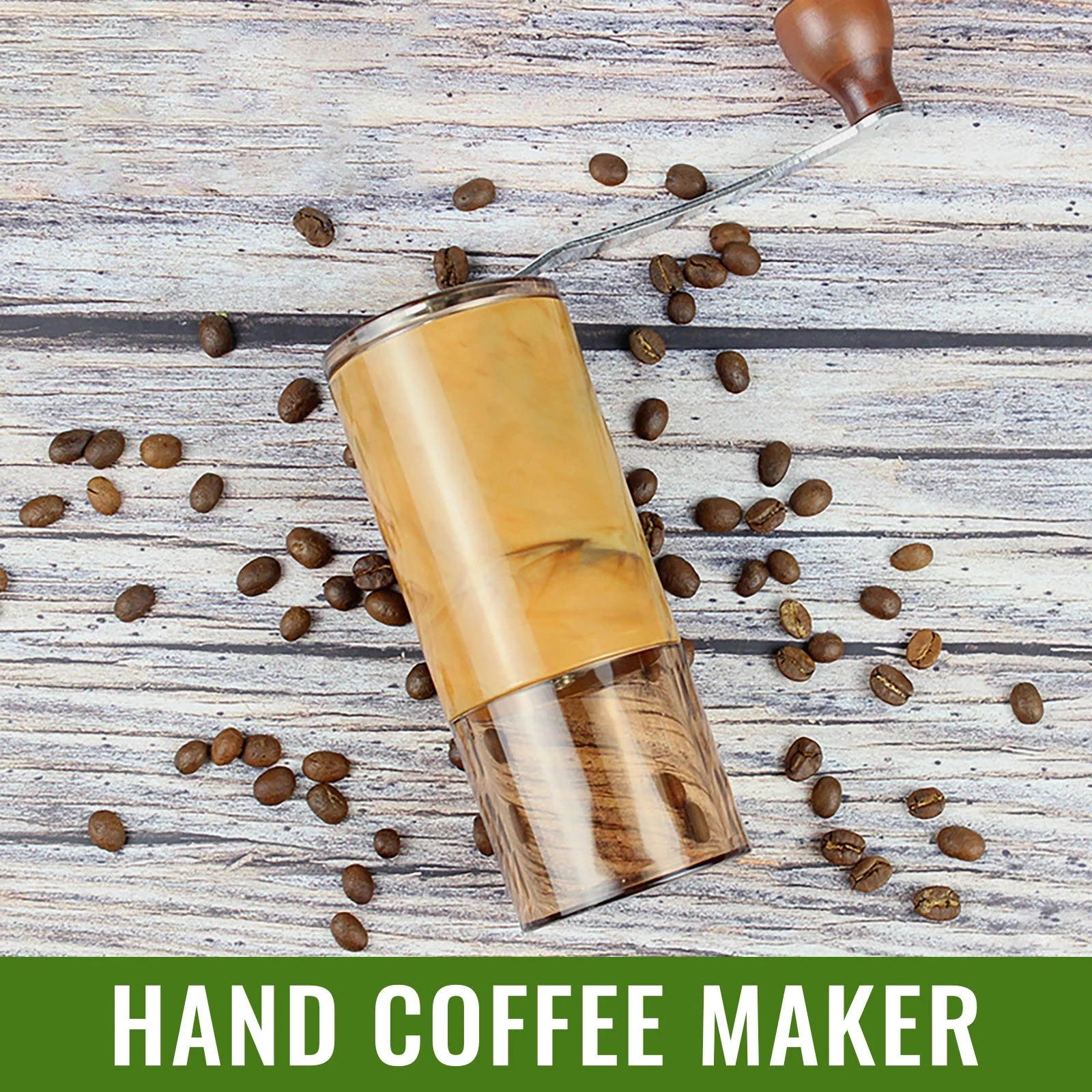 Ручная керамическая кофемолка съемная портативная для зерен # g30|Ручные